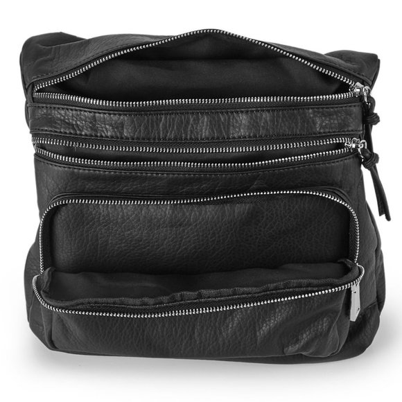 Co-lab Convertible backpack to messenger Bag in Bl - Picture 3 of 4